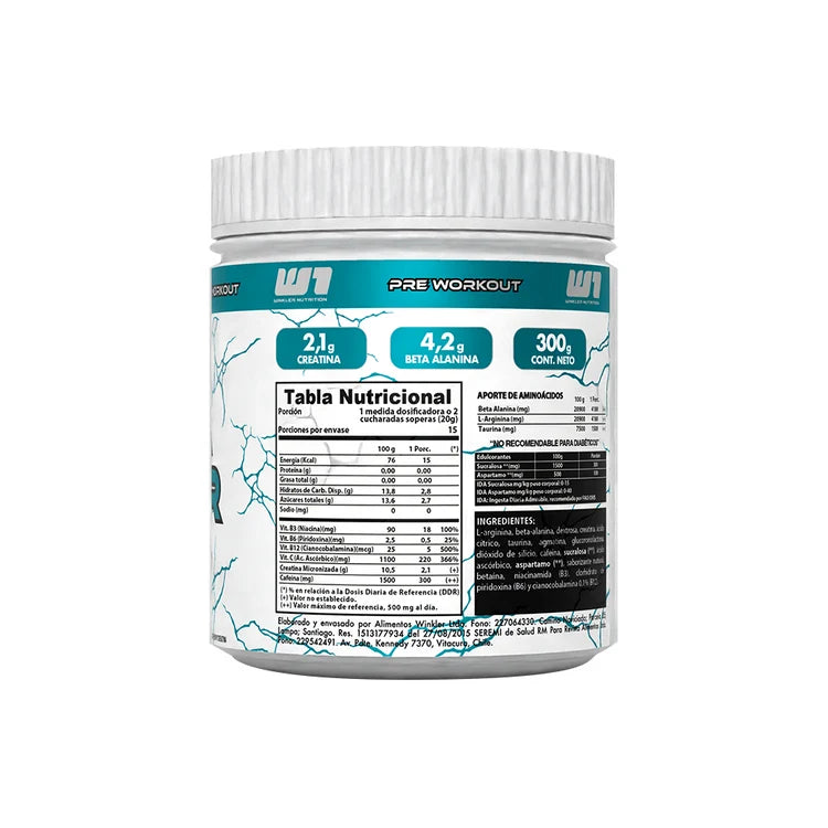 PRE-ENTRENO KREATOR 300GR  - WINKLER NUTRITION