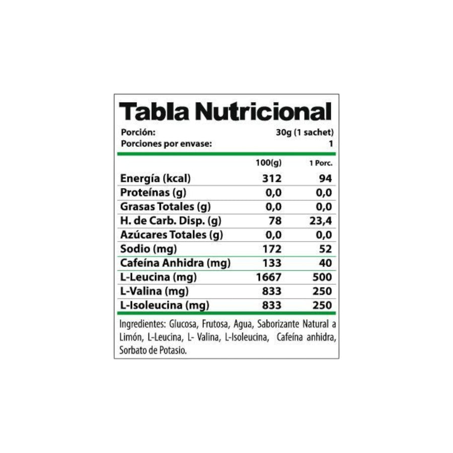 GEL VOLTAJE CAFEÍNA 40 MG 24 UNIDADES LIMÓN – WINKLER NUTRITION