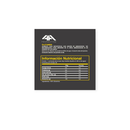 GLUTAMINA 300GR - 4ACTIVE