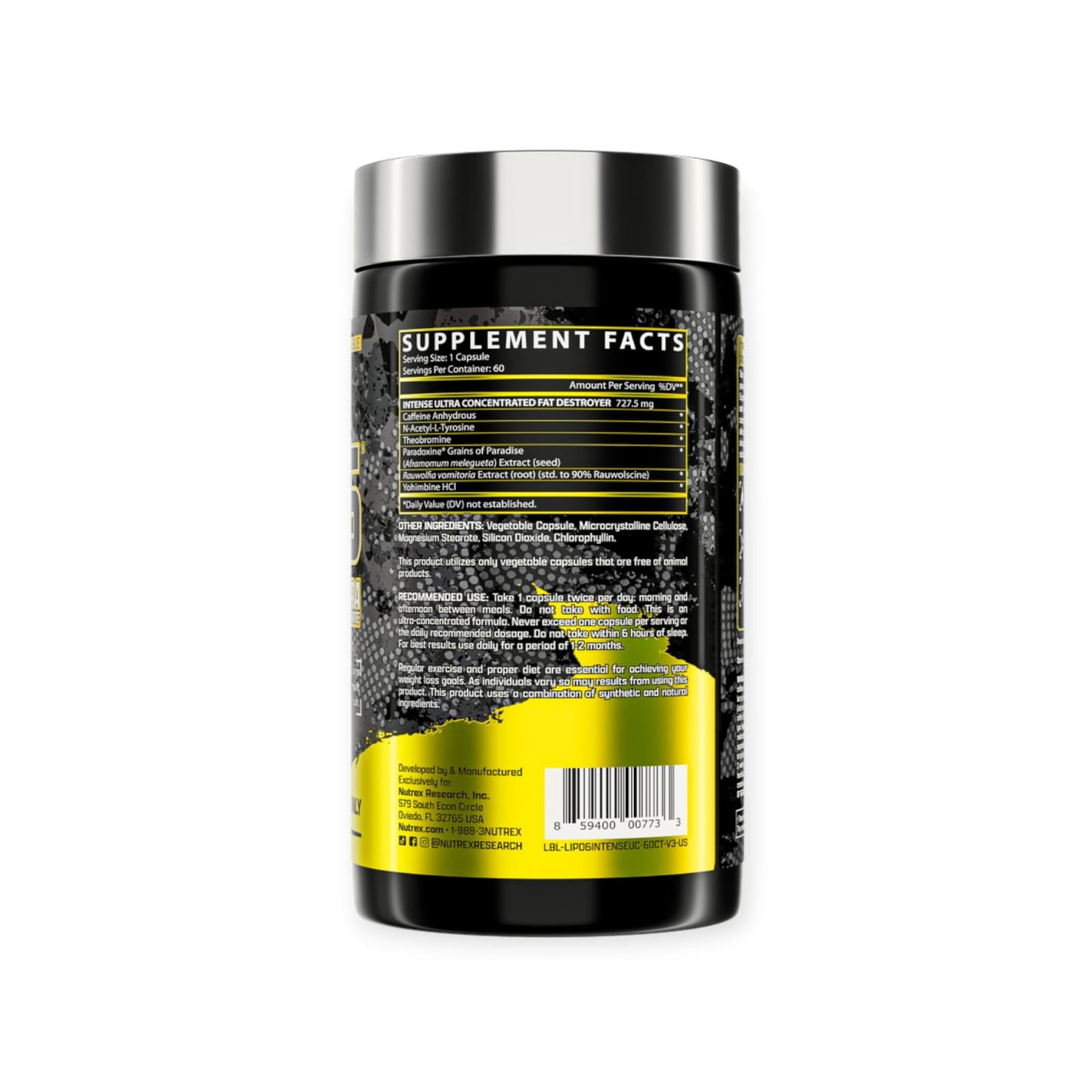 PACK CREATINA DRIVE 300GR + LIPO INTENSE 60 CAPS - NUTREX