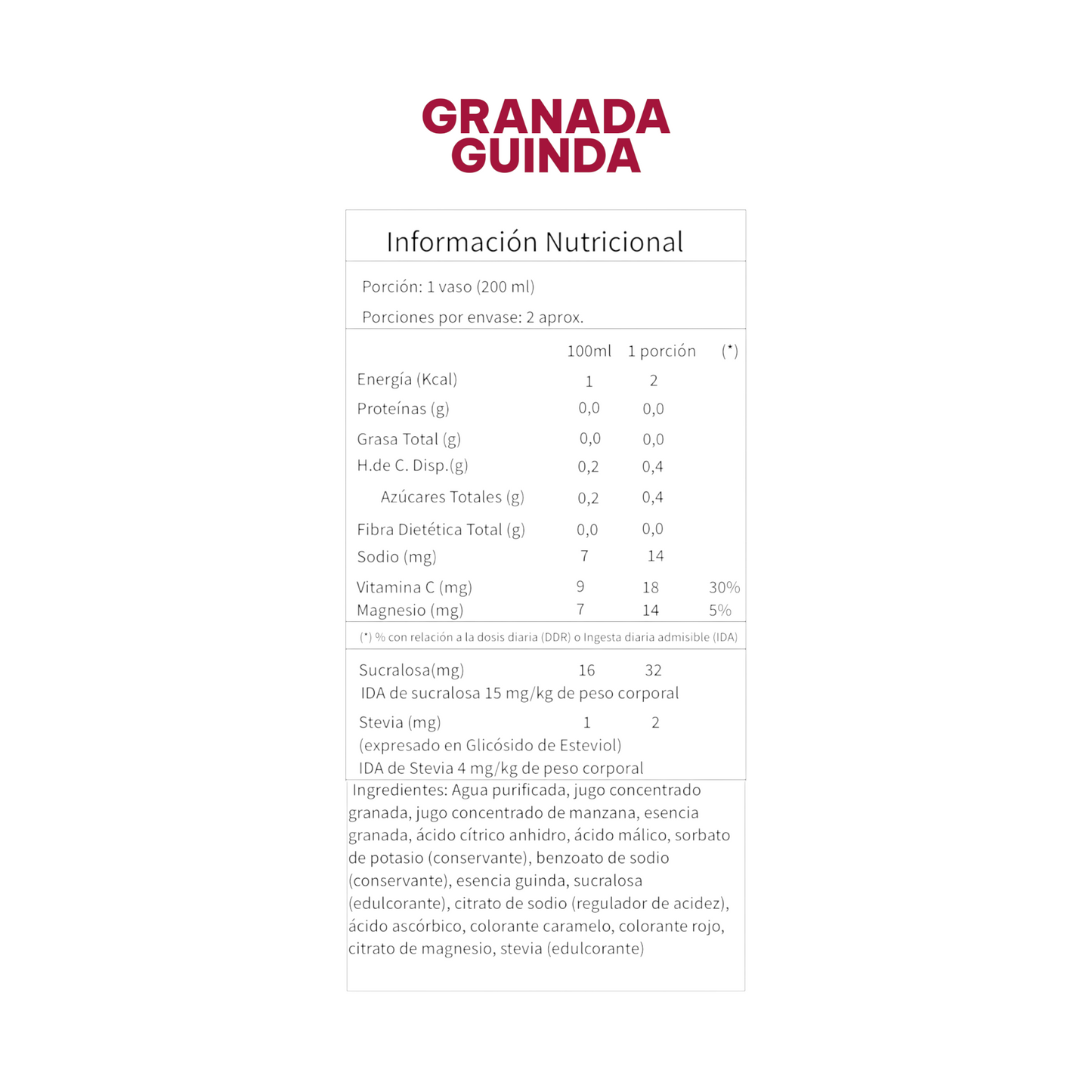 JUGO NATURAL + CITRATO DE MAGNESIO 473ML - I LIKE