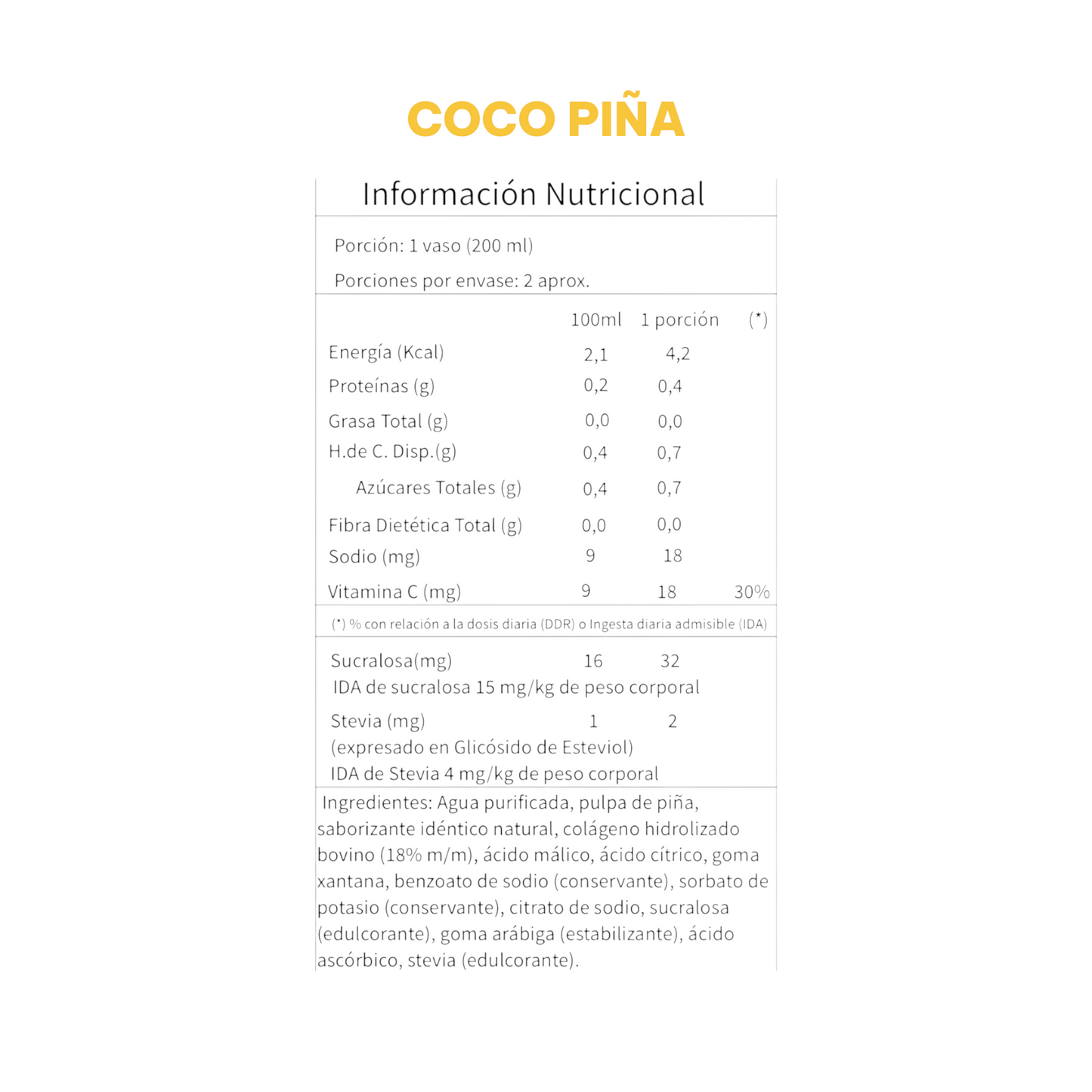 JUGO NATURAL + COLAGENO 473ML - I LIKE