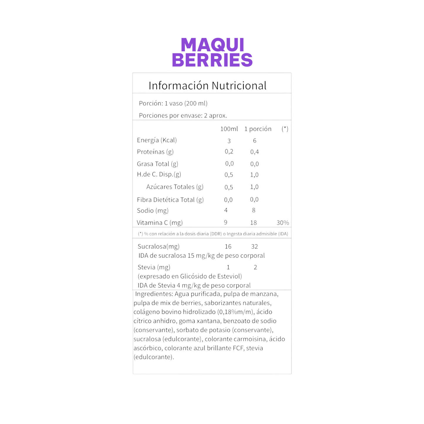 JUGO NATURAL + COLAGENO 473ML - I LIKE