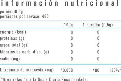 L-TREONATO MAGNESIO 400MG 240GR - ALPHA MEDICA