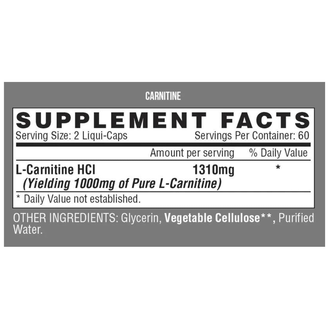 Lipo6 Carnitine - Nutrex -120 Caps