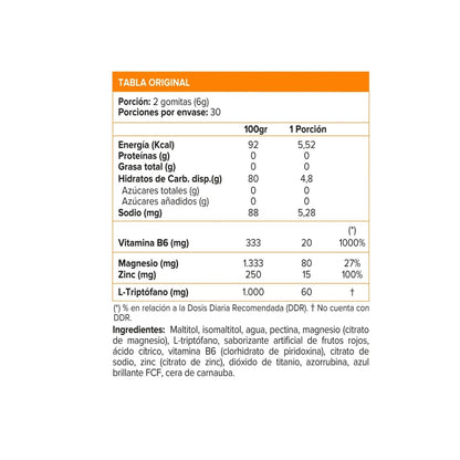 MAGNESIO + TRIPTOFANO 6O GOMITAS VEGANAS MIX BERRIES -SUNVIT