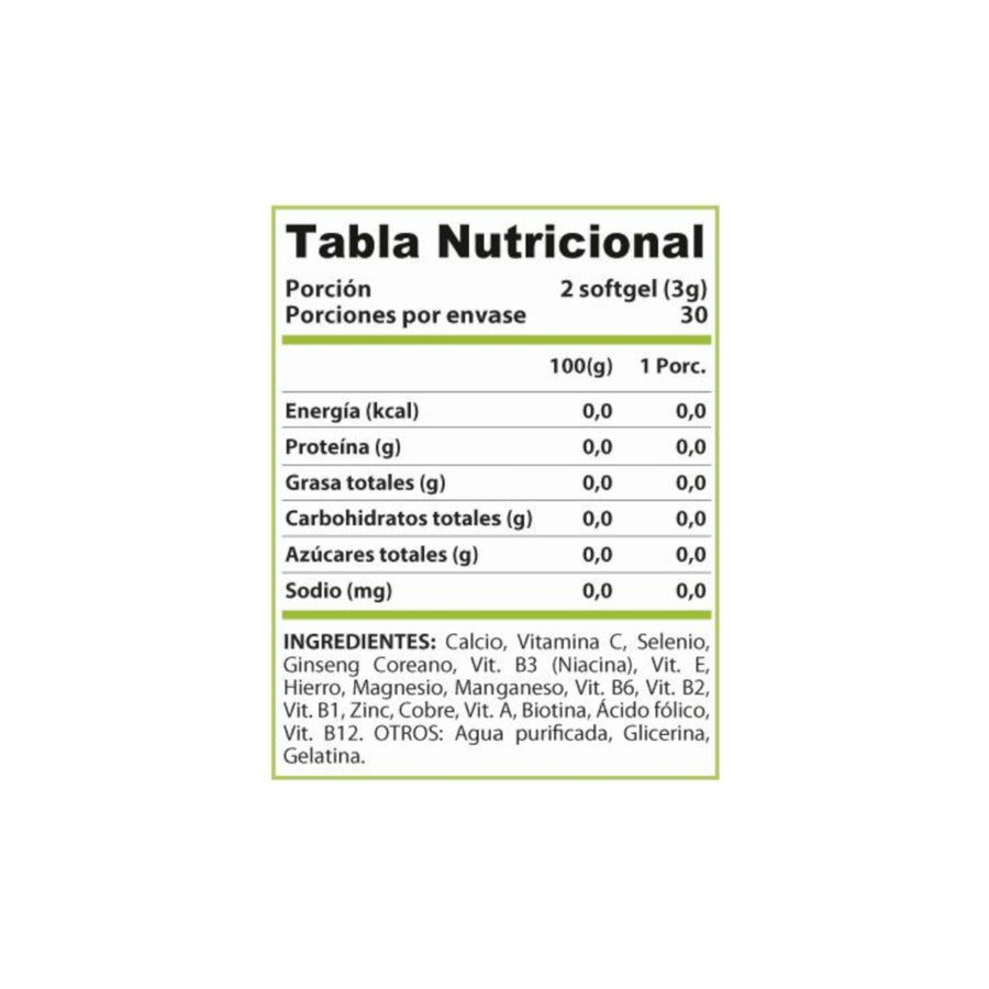 MULTIVITAMINICO MULTIVITTA 60 CÁPSULAS - REVITTA