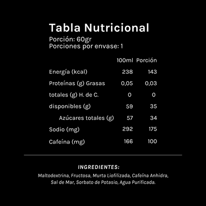 BOX 6 GELES ENERGETICOS - BLITZ SPORTS NUTRITION