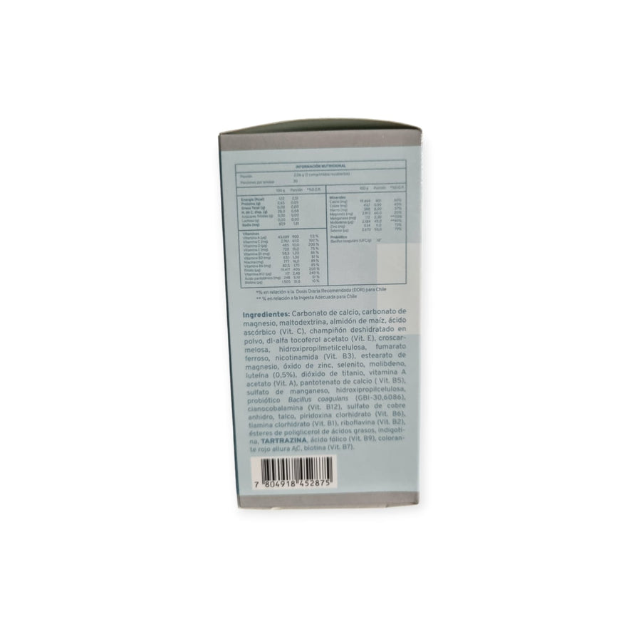 PRO SENIOR PROBIOTICOS VITAMINAS Y MINERALES 60 COMPR - INFOR