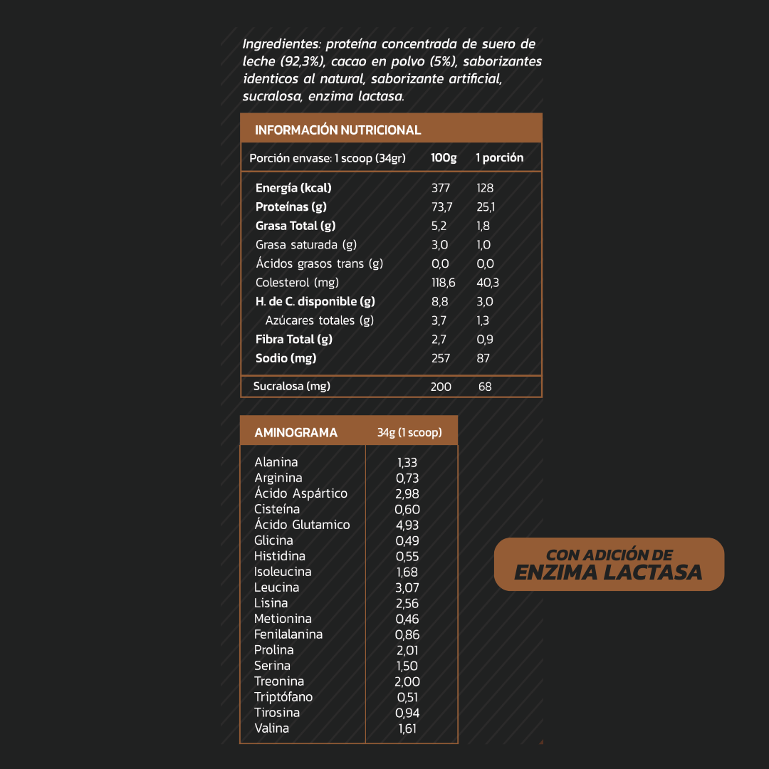 PROTEINA WHEY 1,1KG 35 PORCIONES- ZEIN