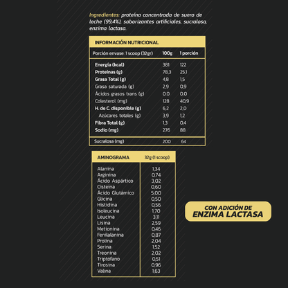 PROTEINA WHEY 1,1KG 35 PORCIONES- ZEIN
