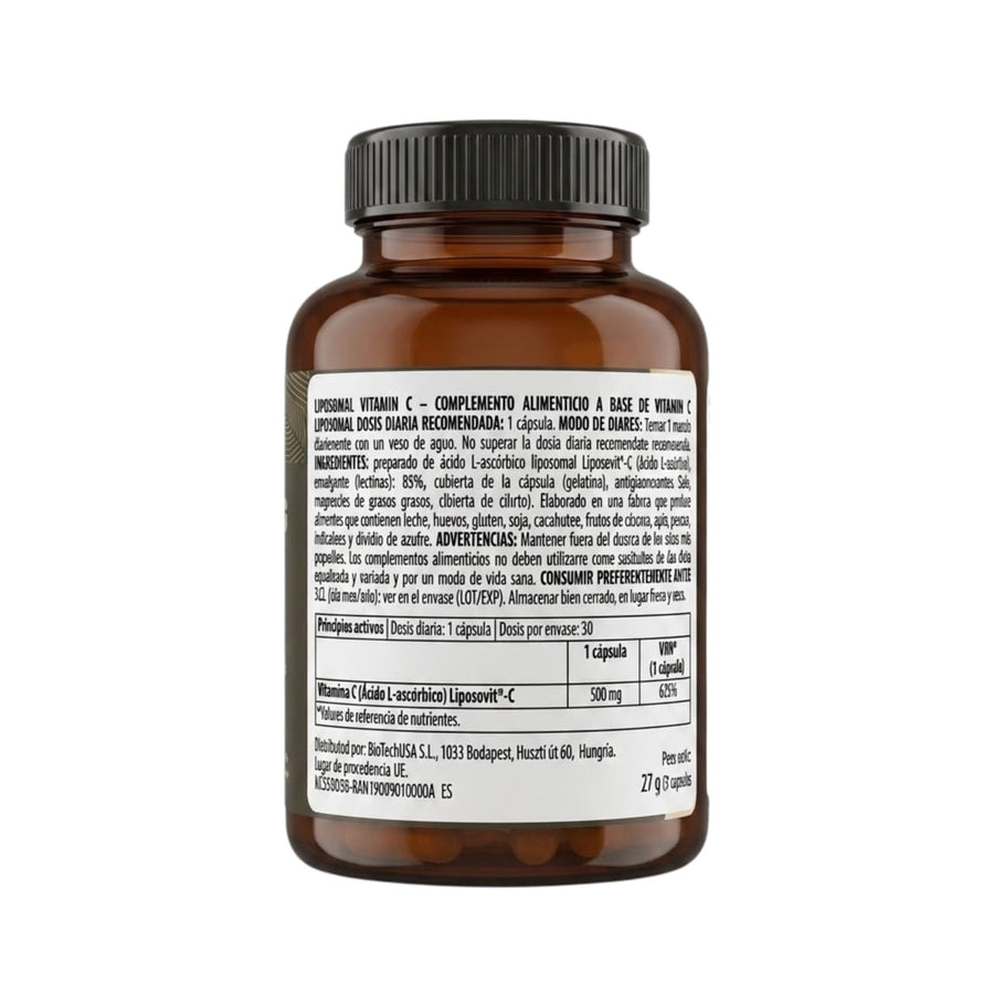 VITAMINA C LIPOSOMAL 30CAPSULAS - BIOTECHUSA