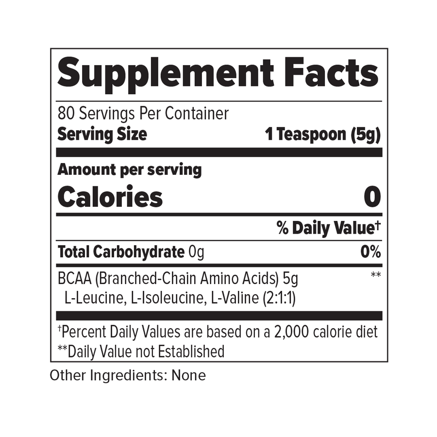 PURE BCAA 2:1:1 400GR SIN SABOR - FINAFLEX
