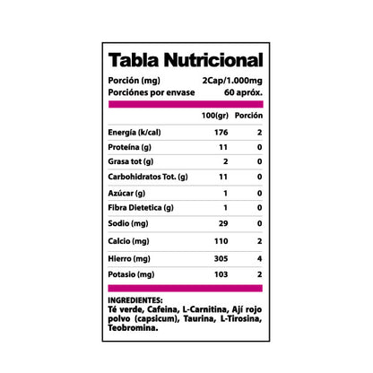 Lipo Kill Woman 120 cápsulas Winkler Nutrition - vista 2