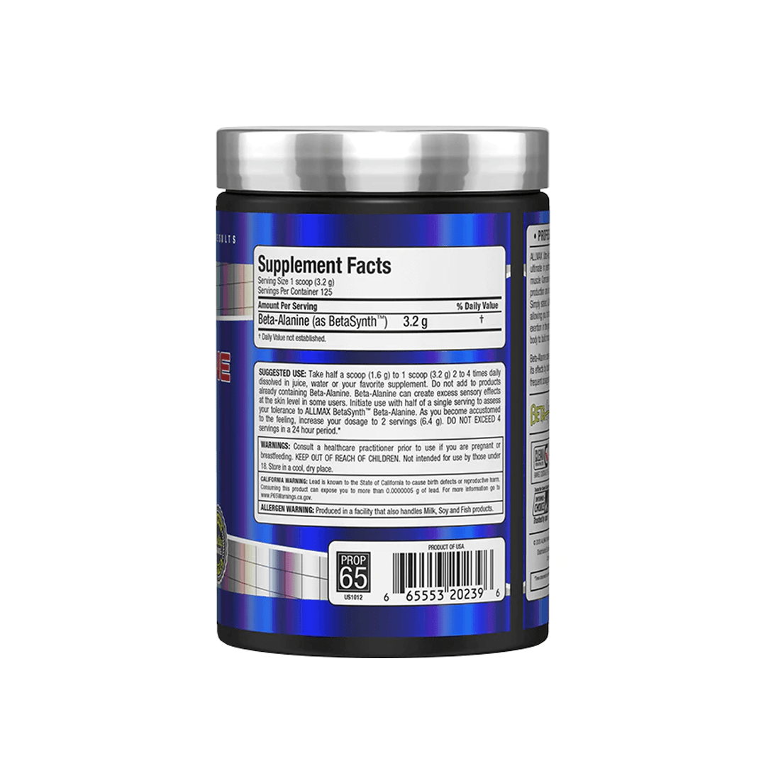 Beta Alanina 400gr 125 Servicios - Allmax