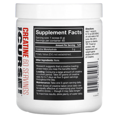 CREATINA THE CURSE 300GR 60 SERVICIOS - JNX SPORTS