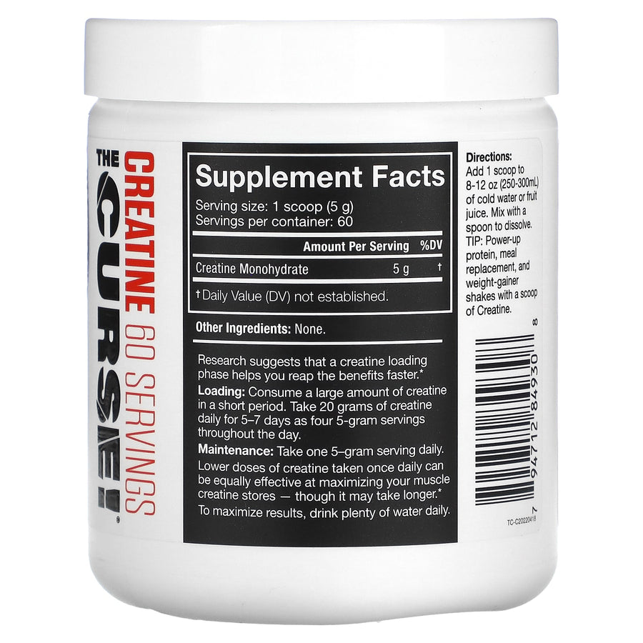 CREATINA THE CURSE 300GR 60 SERVICIOS - JNX SPORTS