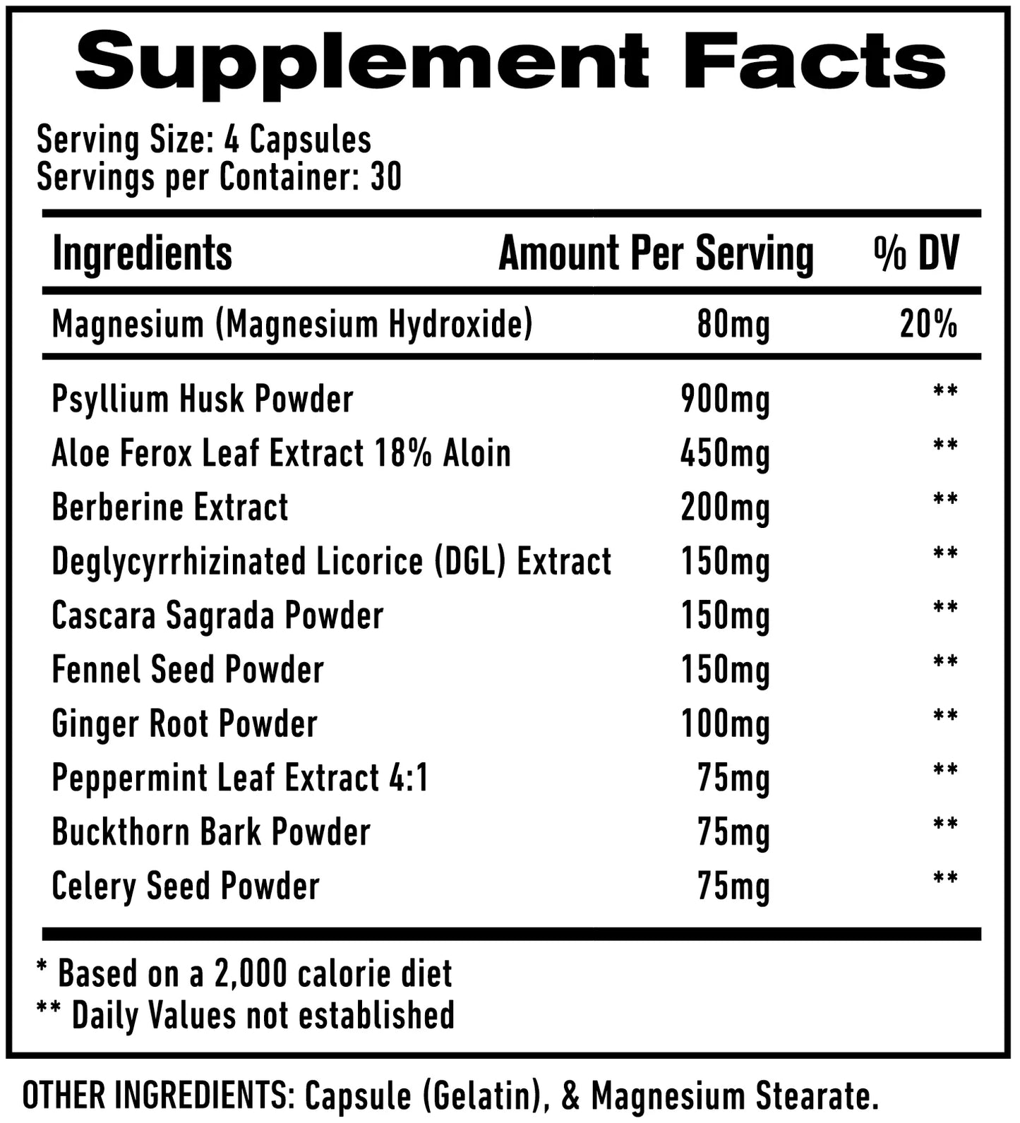 DAILY CLEANSE 120 CAPSULAS – 1UP