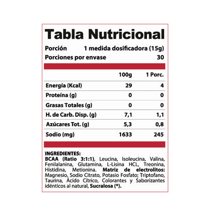EAAs + electrolitos 450 g Winkler Nutrition - vista 3
