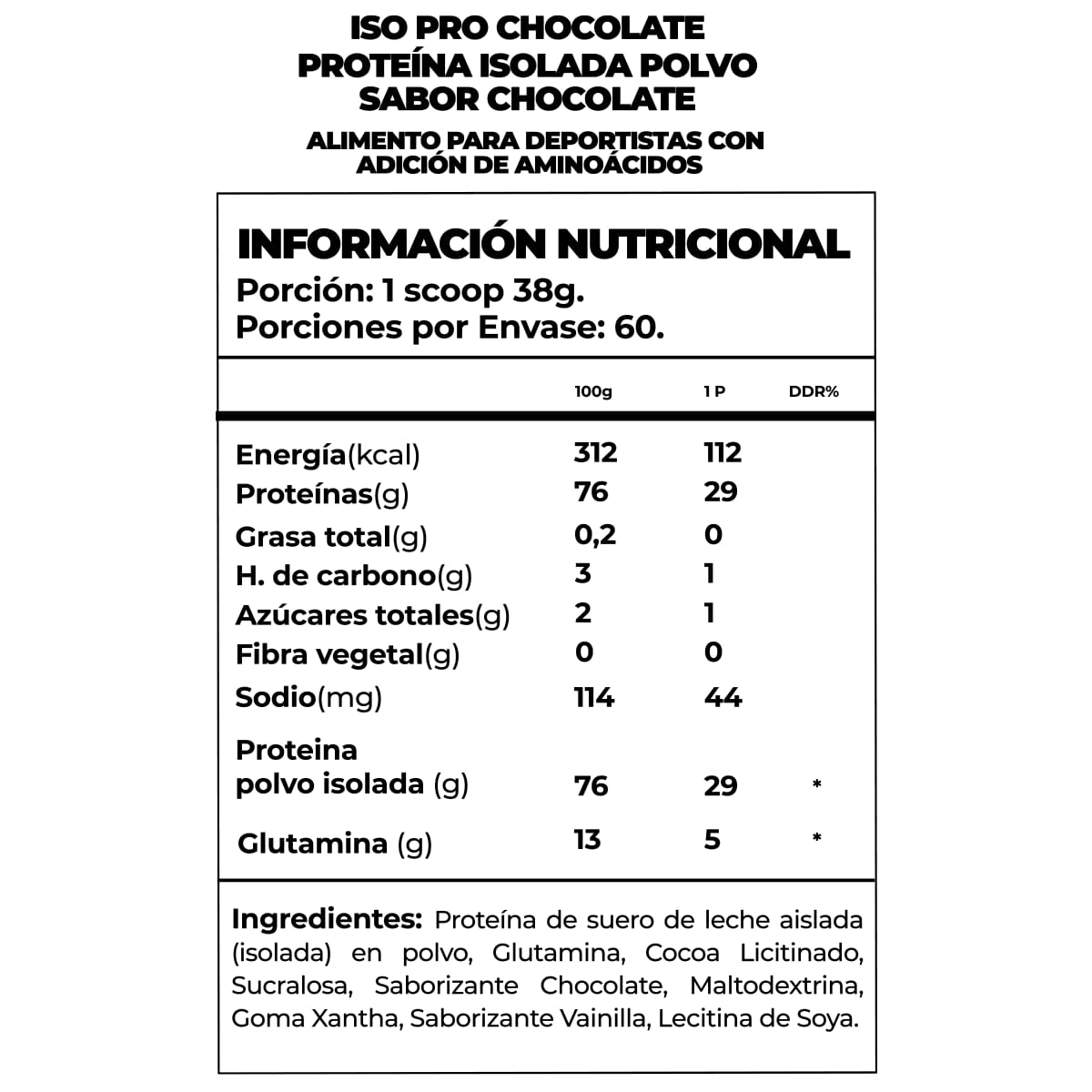Pack Proteina Iso Pro 5lbs + Creatina 250gr + Shaker - Greatlhete