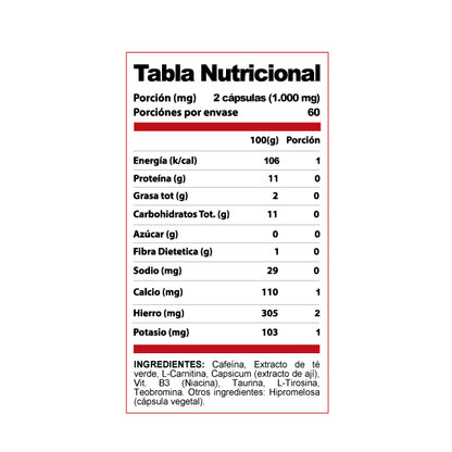Lipo Kill Man 120 cápsulas Winkler Nutrition - vista 2