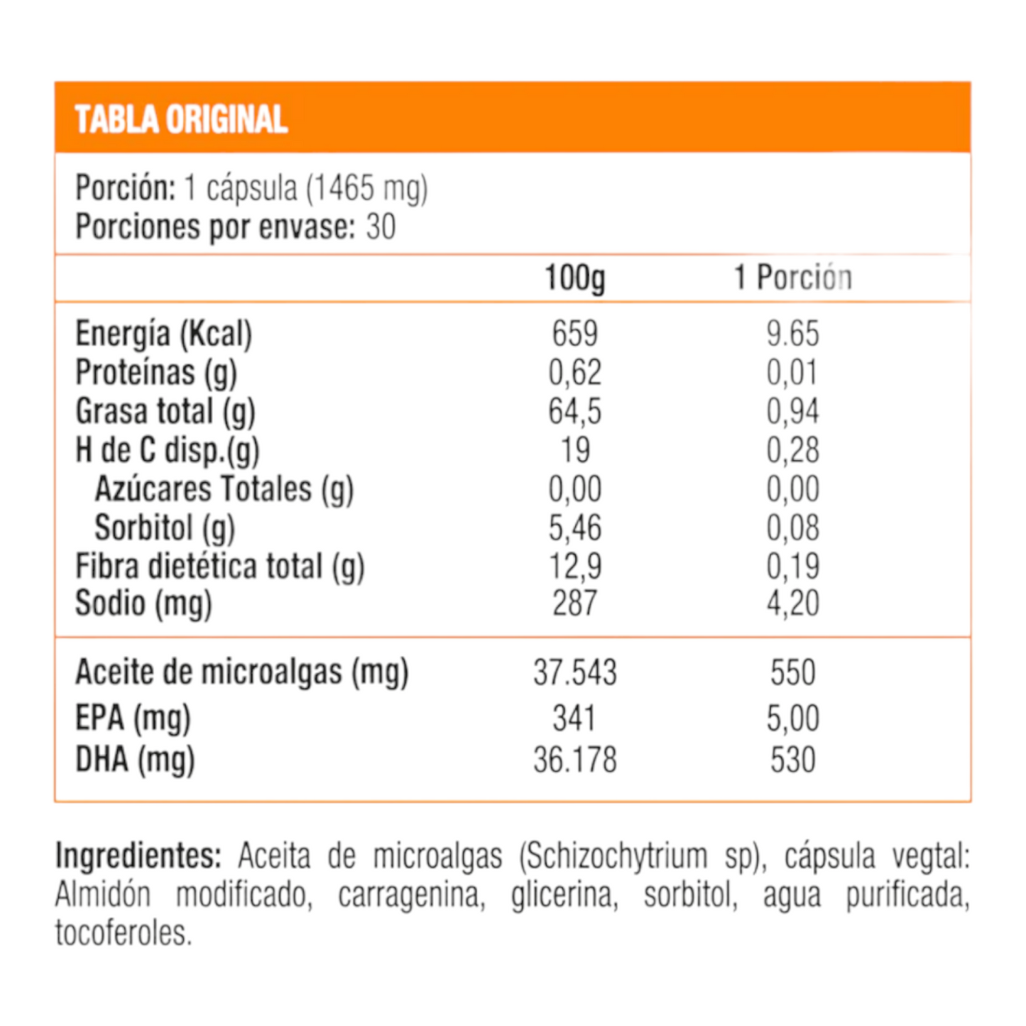 OMEGA 3 UP VEGAN DHA 30 CAPSULAS - NEWSCIENCE
