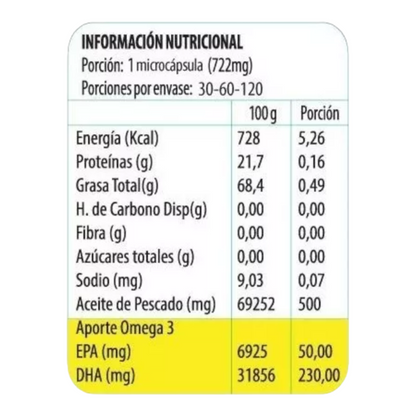Omega 3 Up Junior Ultra DHA 120 microcápsulas Newscience - vista 2