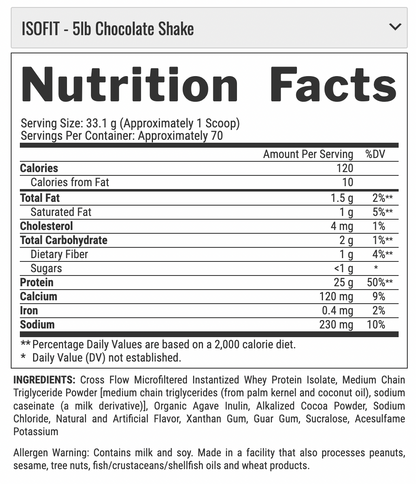 PROTEINA ISOFIT 5.1LB 70 SV - NUTREX