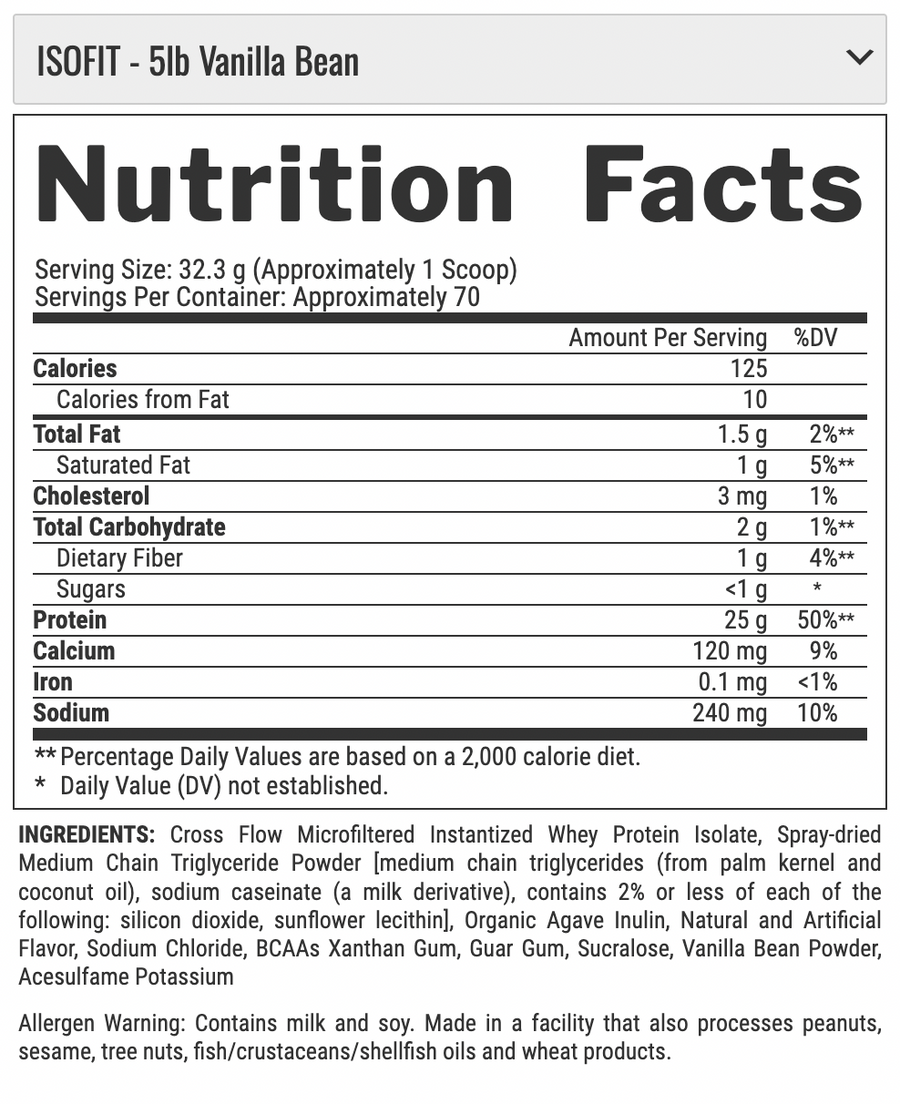 PROTEINA ISOFIT 5.1LB 70 SV - NUTREX