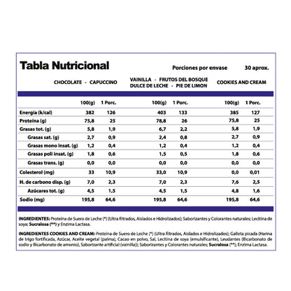 Proteína Whey Pro-Win 1 kg, 30 servicios Winkler Nutrition - vista 10