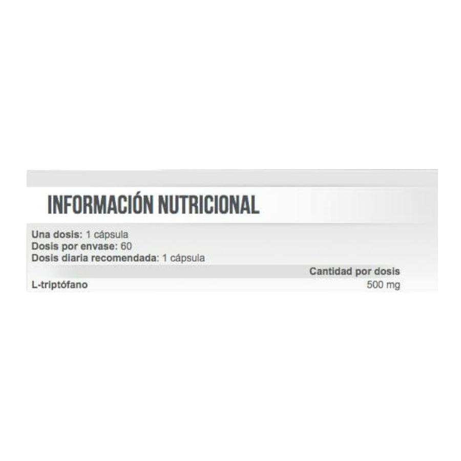Triptófano (500 mg) 60 cápsulas – Scitec Nutrition
