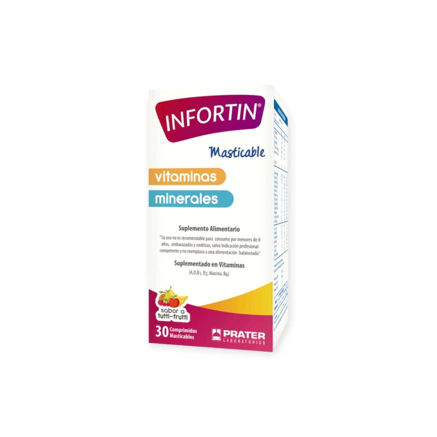 INFORTIN MASTICABLE 30 COMPRIMIDOS - INFOR