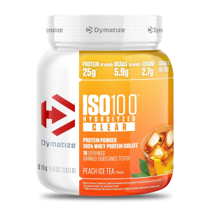 ISO 100 HYDROLYZED CLEAR 512GR - DYMATIZE