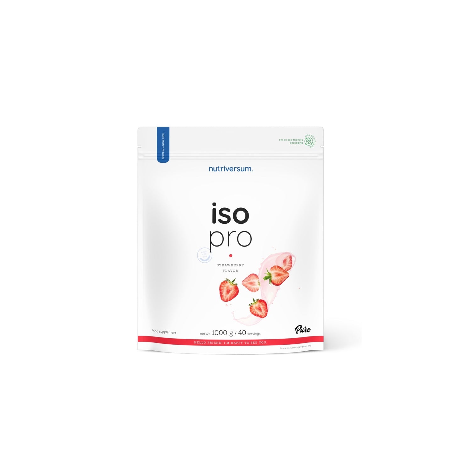 PROTEINA ISO PRO 1000GR 40 SERVICIOS - NUTRIVERSUM