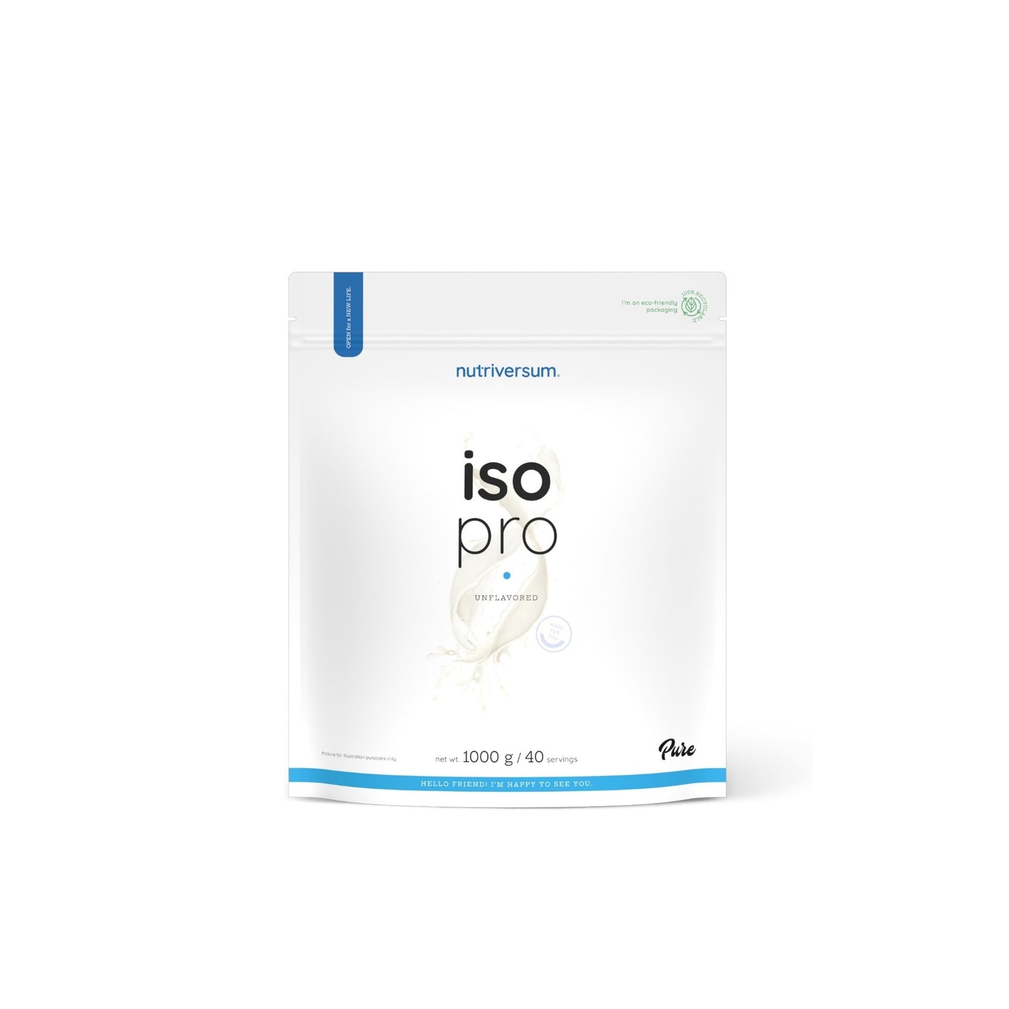 PROTEINA ISO PRO 1000GR 40 SERVICIOS - NUTRIVERSUM