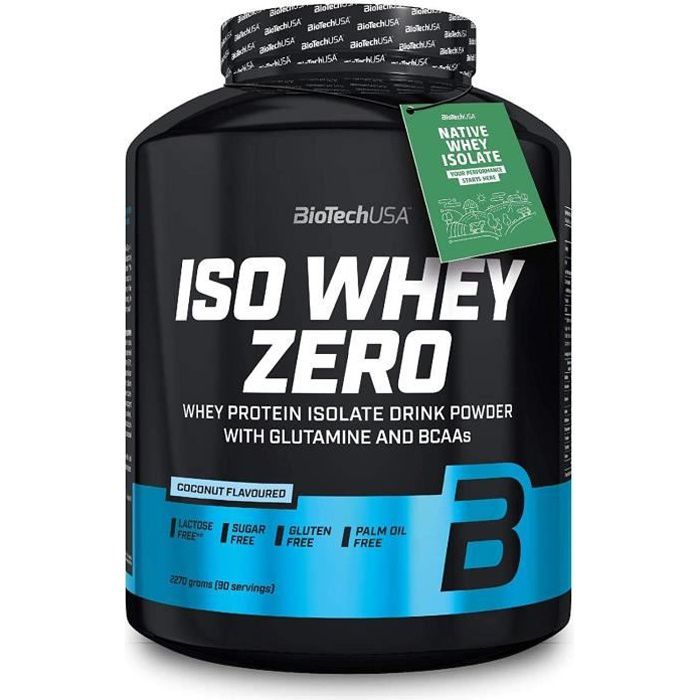 Iso Whey Zero 5 Libras Biotechusa - 90 Serv