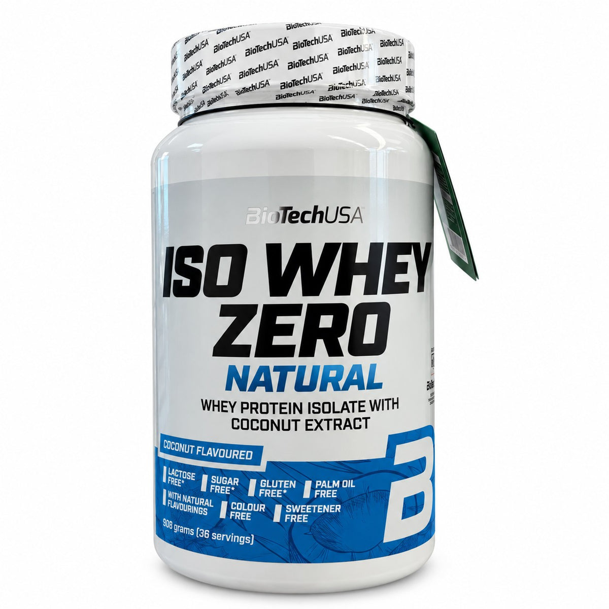 PROTEINA ISO WHEY ZERO NATURAL 908GR - BIOTECHUSA