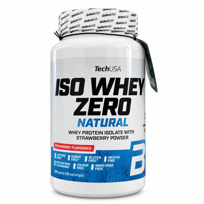 PROTEINA ISO WHEY ZERO NATURAL 908GR - BIOTECHUSA