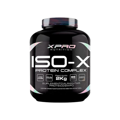 PROTEINA ISO-X PROTEIN COMPLEX 2KG 66 SERVICIOS - XPRO NUTRITION