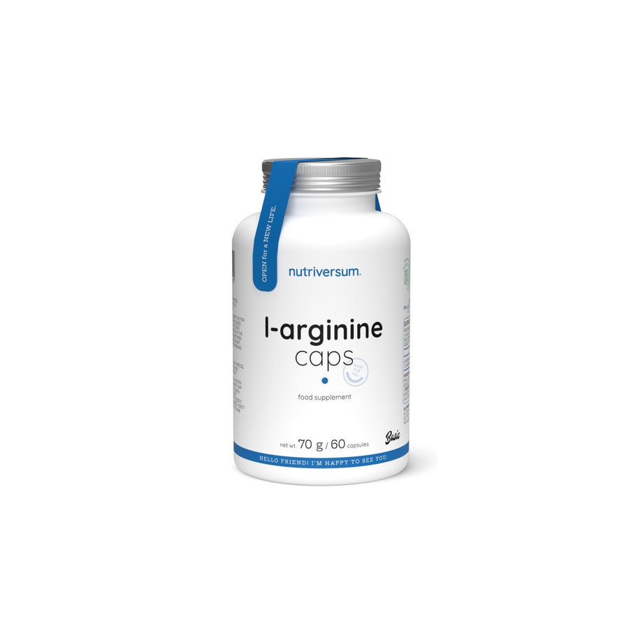 L- ARGININA 60 CAPSULAS - NUTRIVERSUM