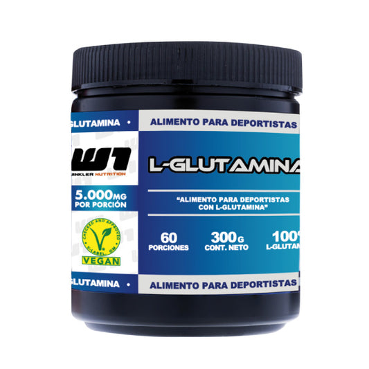 L-GLUTAMINA 300GR 60 SERVICIOS - WINKLER NUTRITION