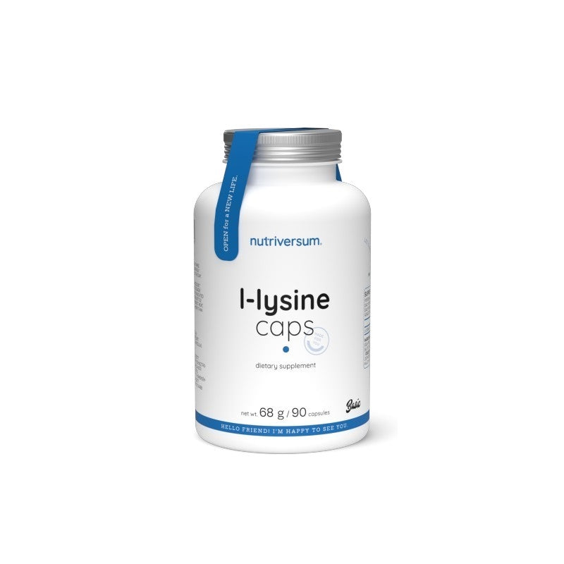 L- LYSINE 90 CAPSULAS - NUTRIVERSUM