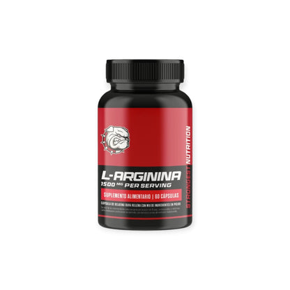 L- ARGININA 1500MG 60 CAPSULAS - STRONGEST
