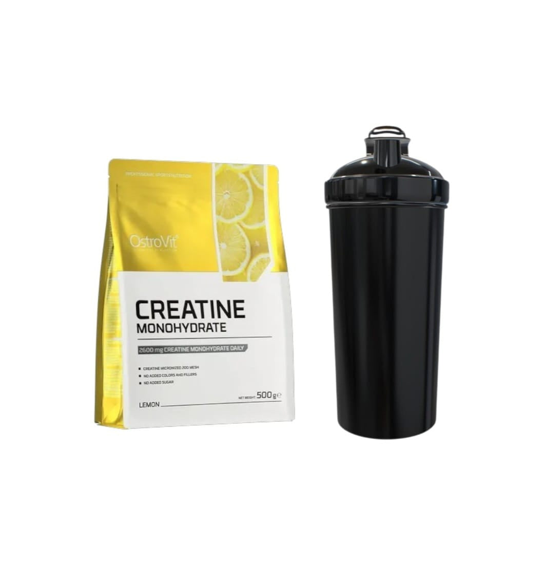 PACK CREATINA MONOHIDRATADA 500GR + SHAKER - OSTROVIT