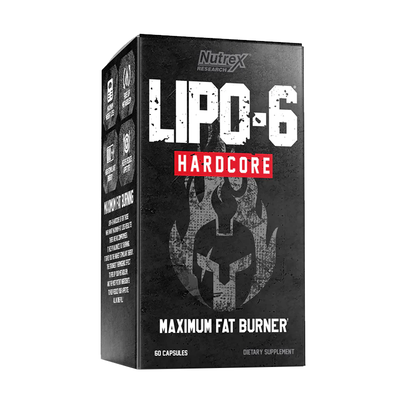 LIPO-6 HARDCORE - 60 CAPSULAS - NUTREX