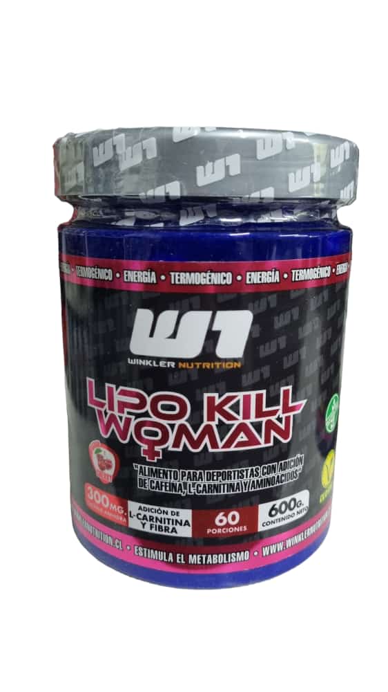 LIPO KILL WOMAN EN POLVO 600GR 60sv - WINKLER NUTRITION