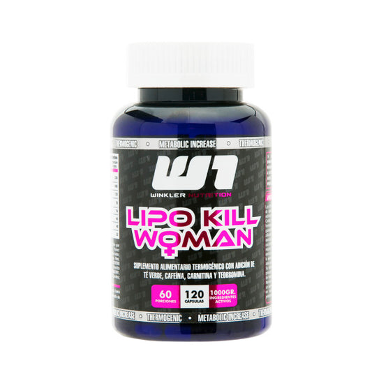 Lipo Kill Woman Cápsulas 120 Cápsulas - WINKLER NUTRITION