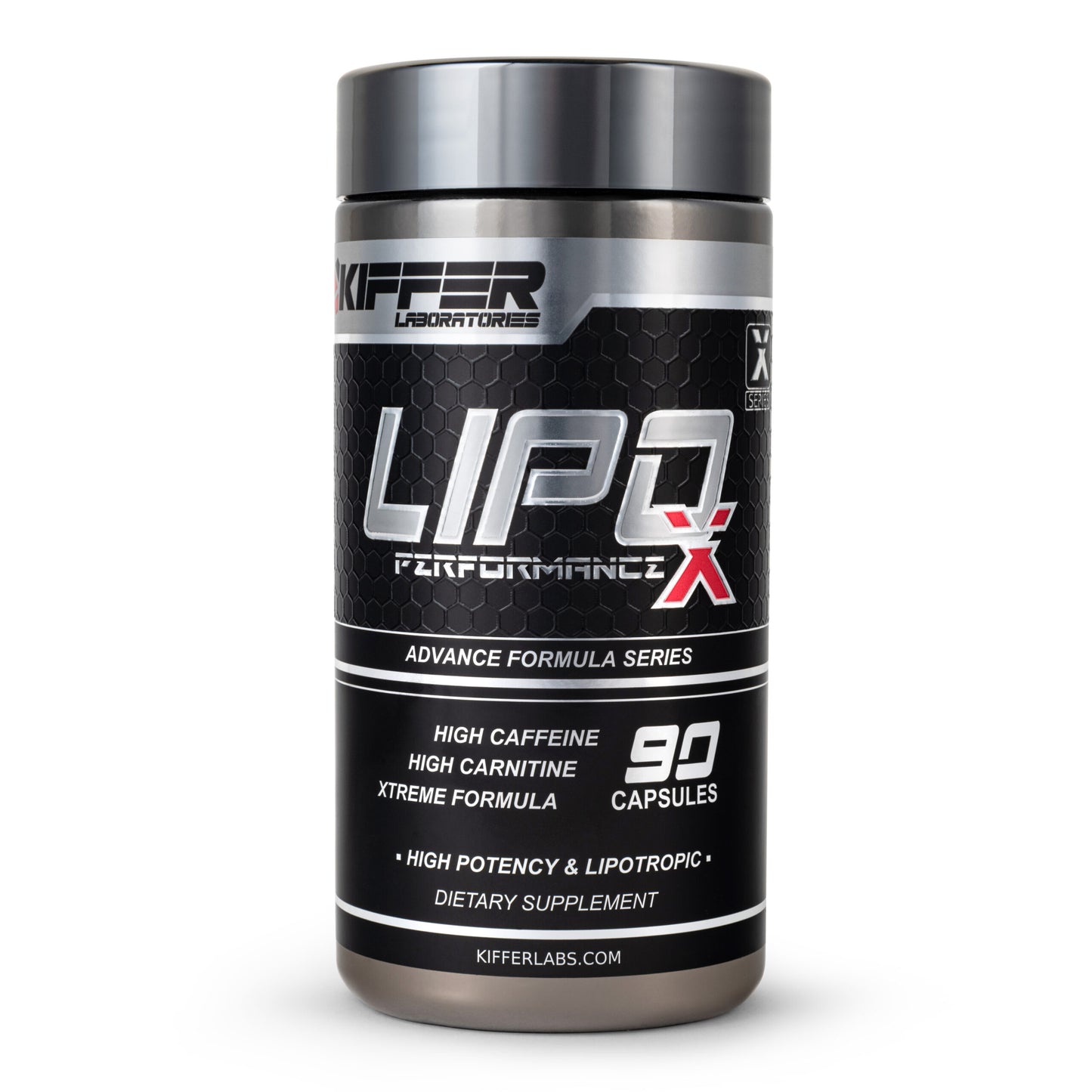 PACK TERMOGENICO LIPO X PERFOMANCE 90 CAPS + SHAKER KIFFER LABS