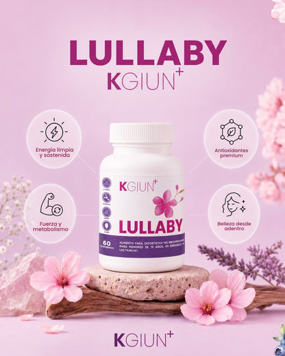LULLABY 60 COMPRIMIDOS - SUPLEMENTO ENERGÉTICO Y ANTIOXIDANTE - KGIUN+