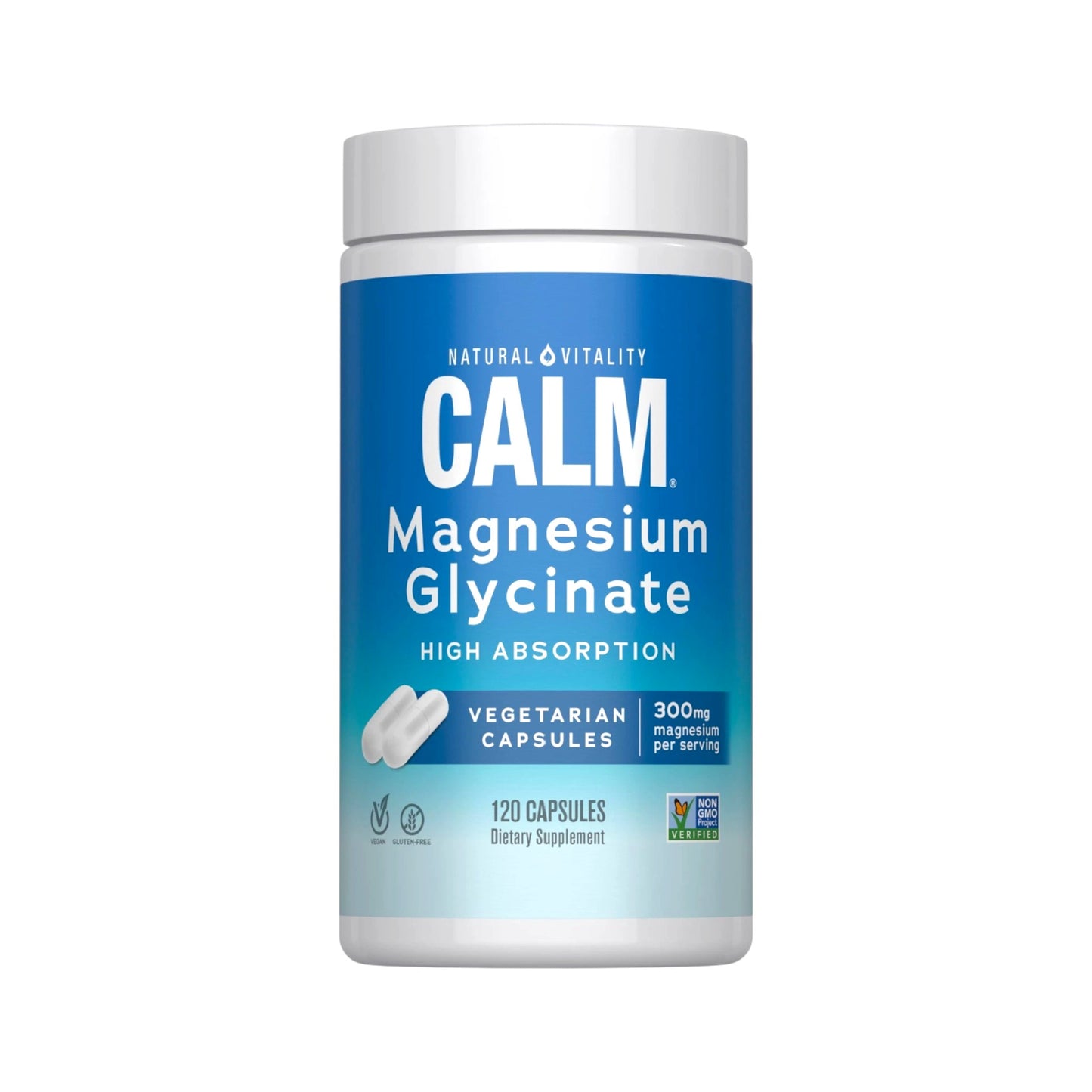 MAGNESIO CITRATO CALM 120 CAPSULAS 127GR - NATURAL VITALITY